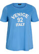 T-shirt with motif, Blue, Packshot image number 0