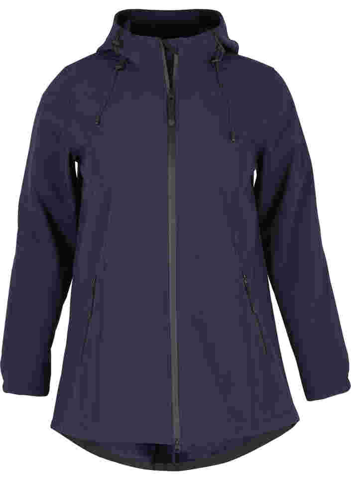 Softshell jacket, Night Sky, Packshot image number 0