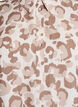 Leopard print tunic with short sleeves, White, Packshot image number 2