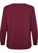 Printed night top, Red, Packshot image number 1