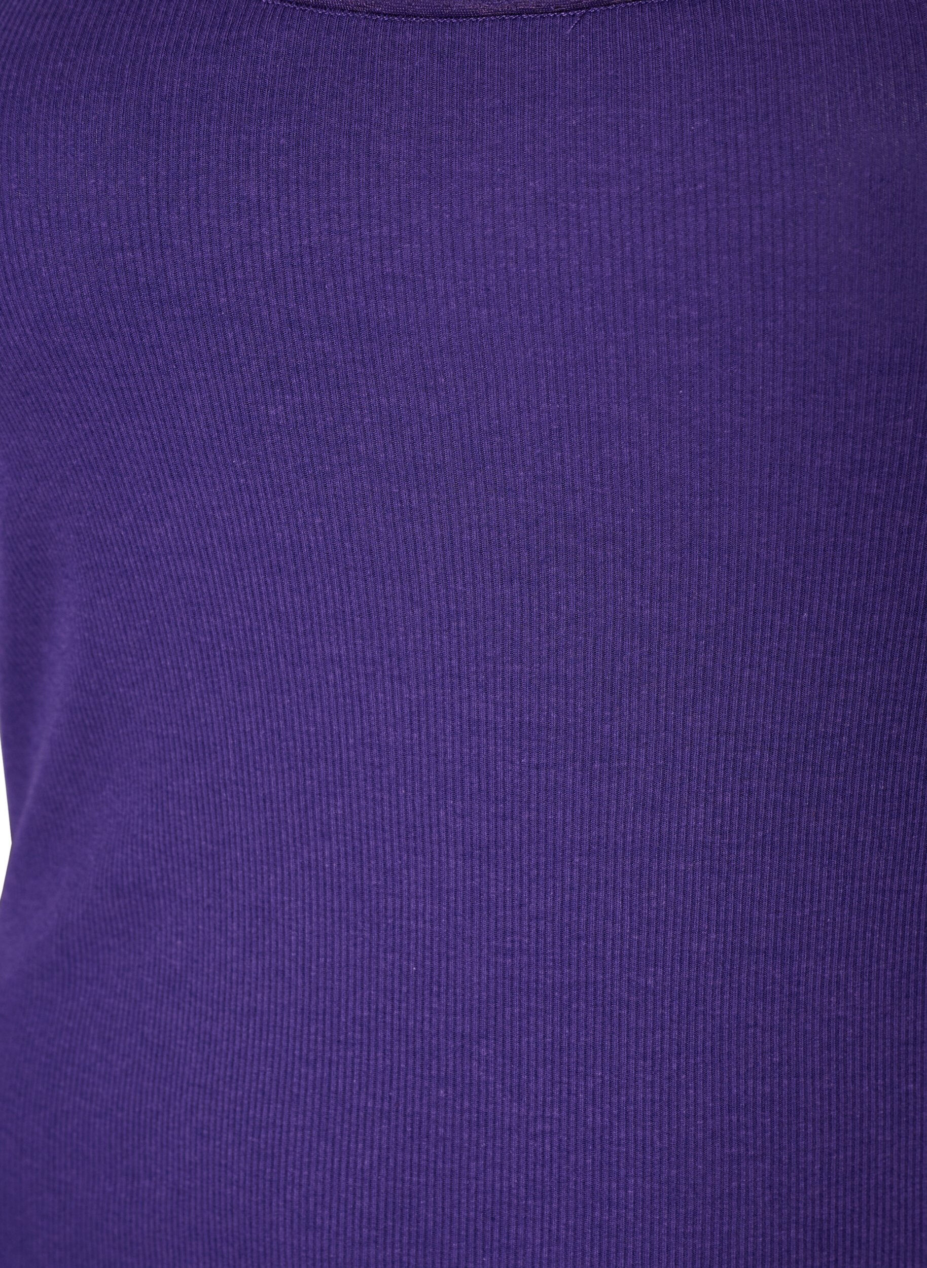 ZizzifashionTop with lace trim, Purple, Packshot image number 2