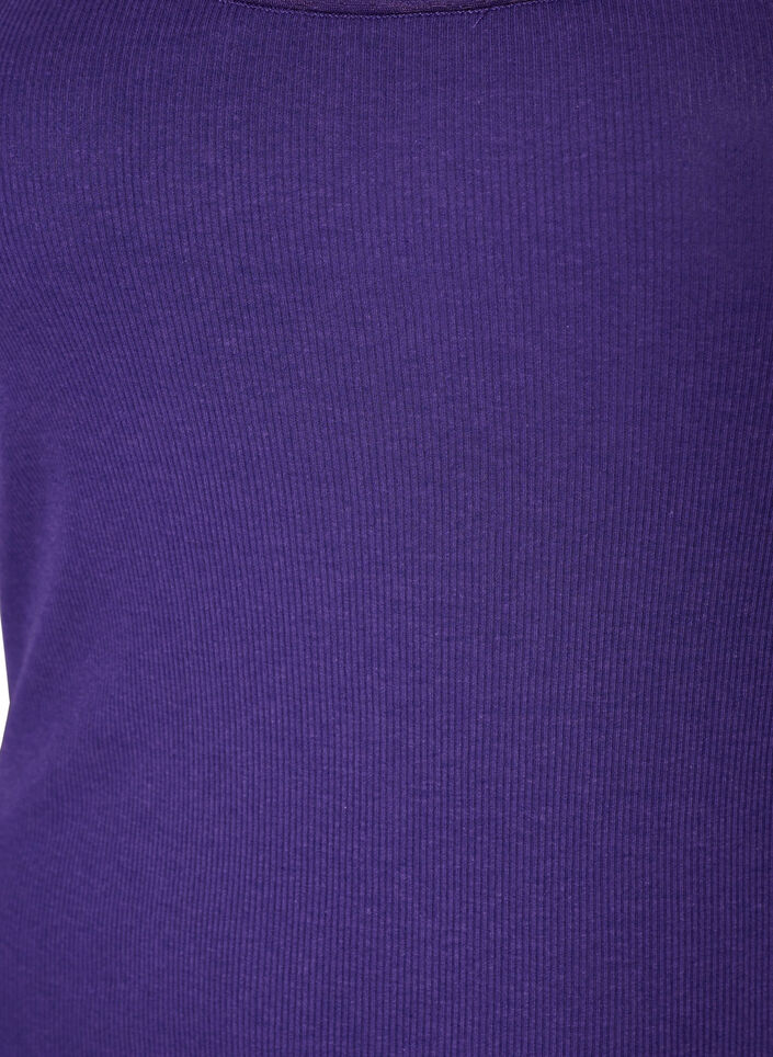 Top with lace trim, Purple, Packshot image number 2