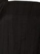 Viscose blouse with a square neck and 3/4-sleeves, Black, Packshot image number 2