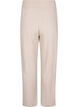 Knitted trousers in merino wool with high waist, Pumice Stone Mel., Packshot image number 1