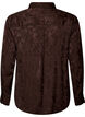 Shirt with tone-on-tone paisley pattern, Brown, Packshot image number 1