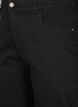 Cropped Vera jeans with a straight fit, Black, Packshot image number 2