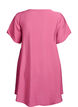 A-line viscose dress with short sleeves, Rose, Packshot image number 1