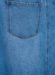 Midi denim overall dress, Blue Denim, Packshot image number 4