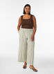 Rib top with square neckline, Brown, Model image number 1