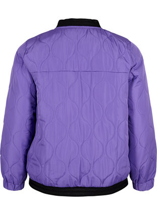 Bomber jacket with pockets and glitter, Passion Flower, Packshot image number 1