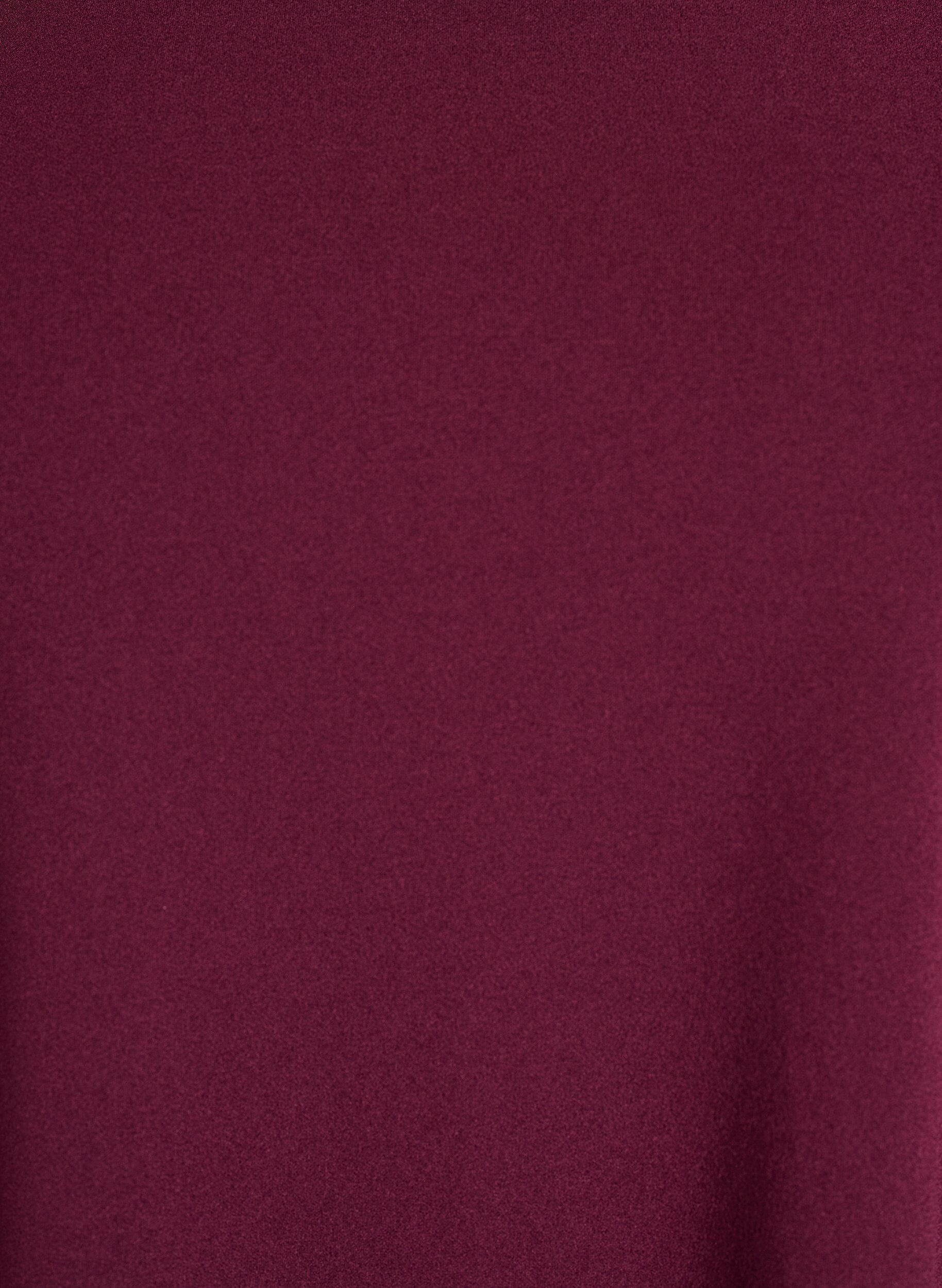 ZizzifashionShort A-line dress with 3/4 sleeves, Red, Packshot image number 2