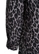 Long leopard print shirt, Dark Grey, Packshot image number 3