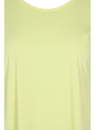 Cotton mix t-shirt, Pale Banana, Packshot image number 2