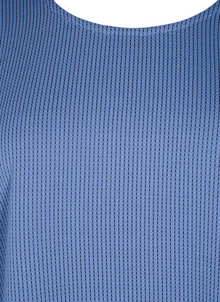 Textured A-line blouse, Quiet Harbor, Packshot image number 2