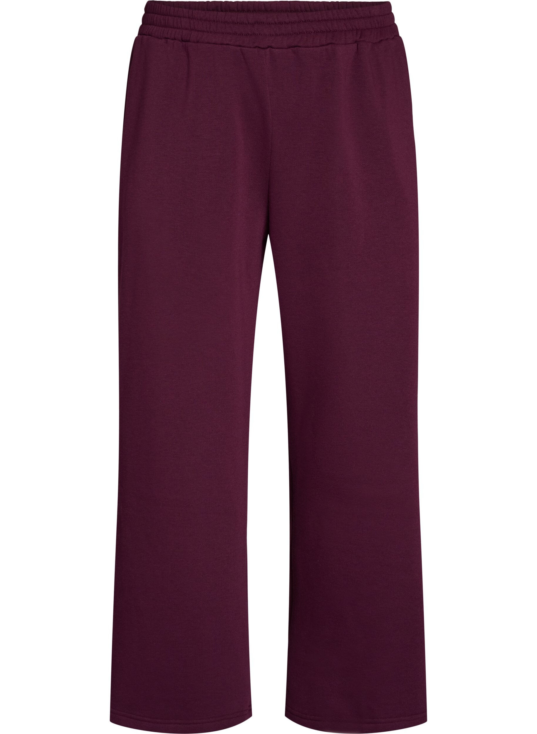FLASH - High-waisted sweatpants with wide legs