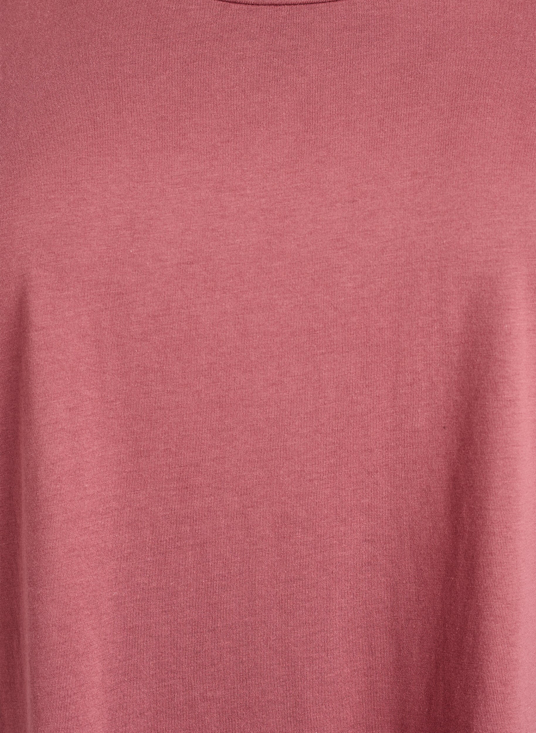 ZizzifashionShort-sleeved t-shirt in a cotton blend, Rose, Packshot image number 2