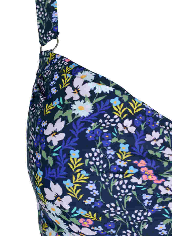 Printed bikini top, Ditsy Flower, Packshot image number 2