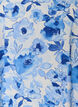 Viscose blouse with ruched sleeves, Blue, Packshot image number 2