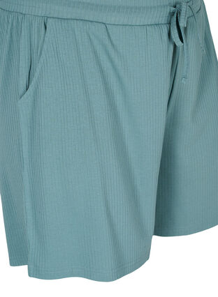 Shorts in ribbed fabric with pockets, Goblin Blue, Packshot image number 2