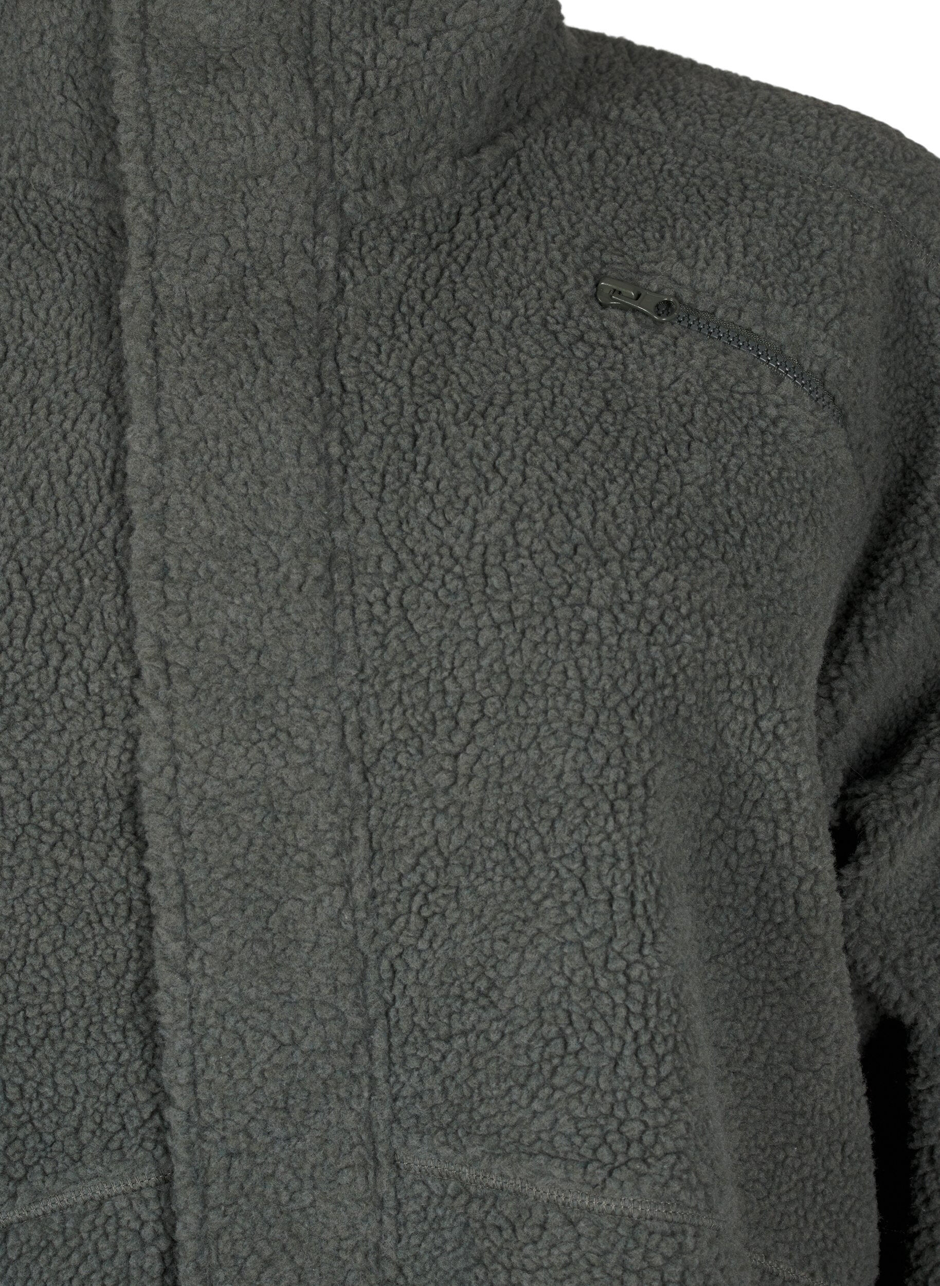 Zizzifashion Fleece jacket with pockets, Urban Chic, Packshot image number 2