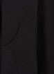 Short-sleeved cotton dress, Black, Packshot image number 3