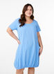Short-sleeved cotton dress, Light Blue, Model image number 0