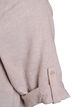 Linen and viscose tunic with A-shape, Beige, Packshot image number 3