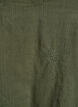 Cotton blouse with embroidered details and 3/4 sleeves, Green, Packshot image number 2