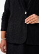 Lace blazer with pockets, Black, Model image number 2