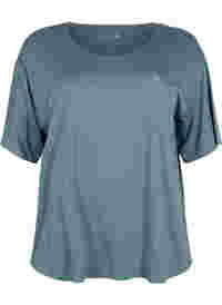 Sport top with short sleeves