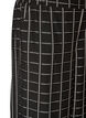 Checked wide-leg trousers, Black, Packshot image number 2