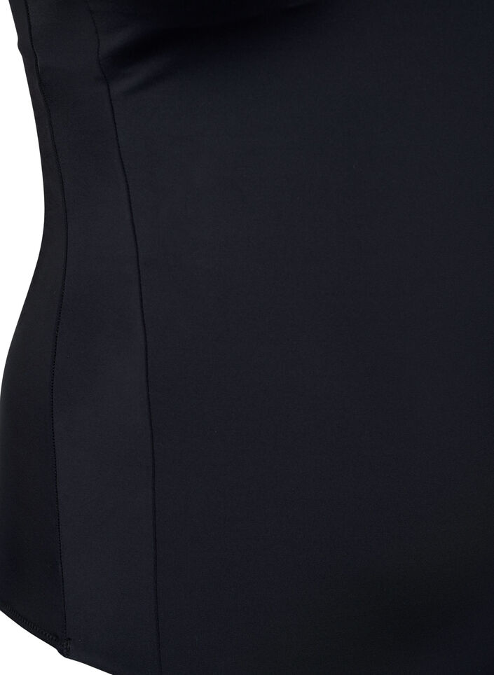 Sports swimsuit with racerback, Black, Packshot image number 3