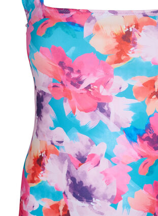 Swimsuit with print, Pink Flower, Packshot image number 2