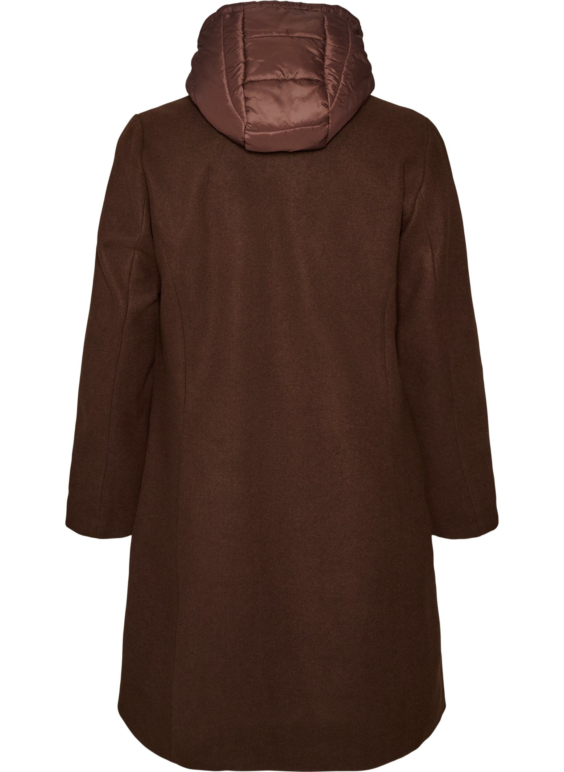 ZizzifashionCoat with detachable padded insert, Brown, Packshot image number 1