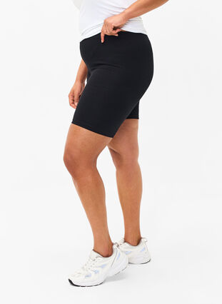 FLASH - 2 pack legging shorts, Black / Black, Model image number 0