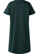 Short-sleeved nightgown in organic cotton, Green, Packshot image number 1