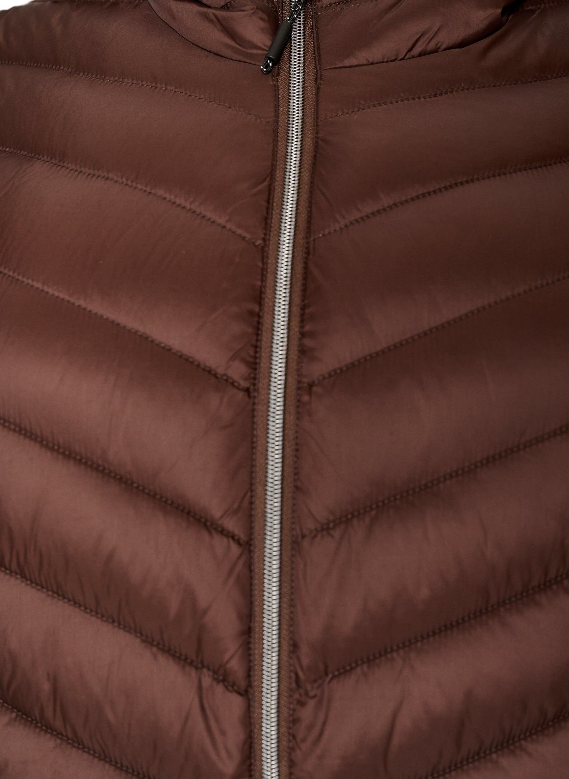 ZizzifashionLightweight hooded jacket, Brown, Packshot image number 2
