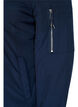 Long bomber jacket with pockets, Navy Blazer, Packshot image number 3