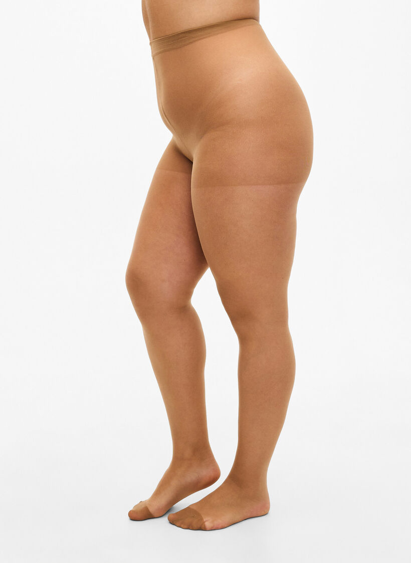 2-pack tights in 20 denier, Clear, Model image number 0