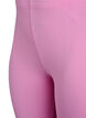 Basic 3/4 leggings in viscose, Pink, Packshot image number 2