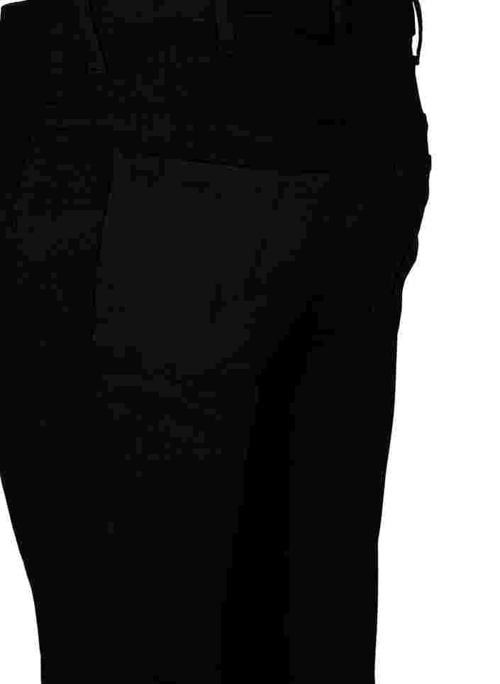 	 Super slim Amy jeans with stud detail, Black, Packshot image number 3