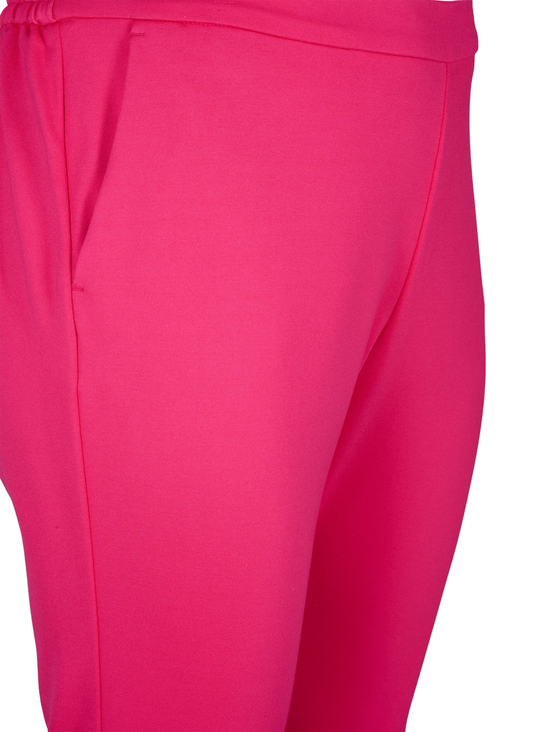 Zizzifashion Cropped trousers with pockets, Pink, Packshot image number 2