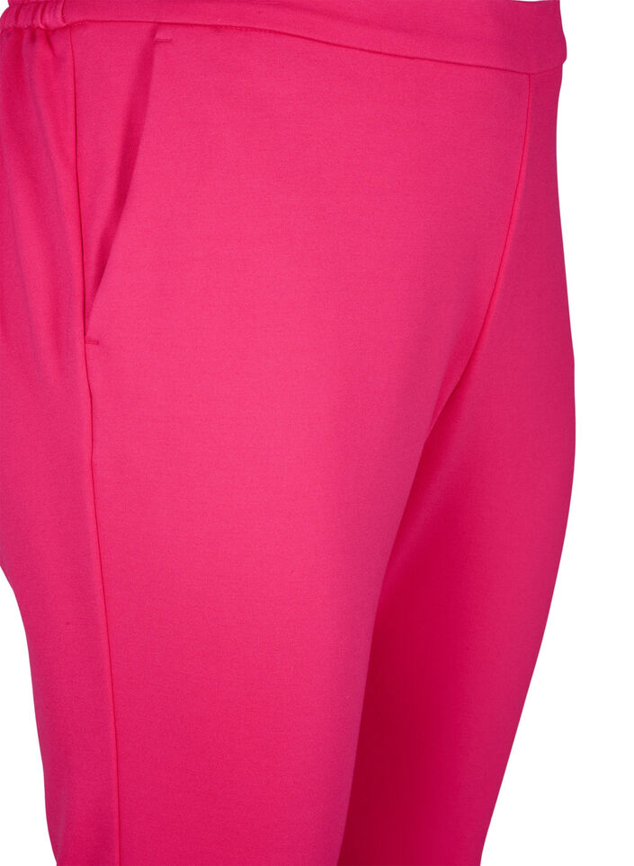 Cropped trousers with pockets, Pink, Packshot image number 2