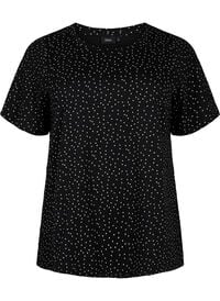 Organic cotton T-shirt with dots	