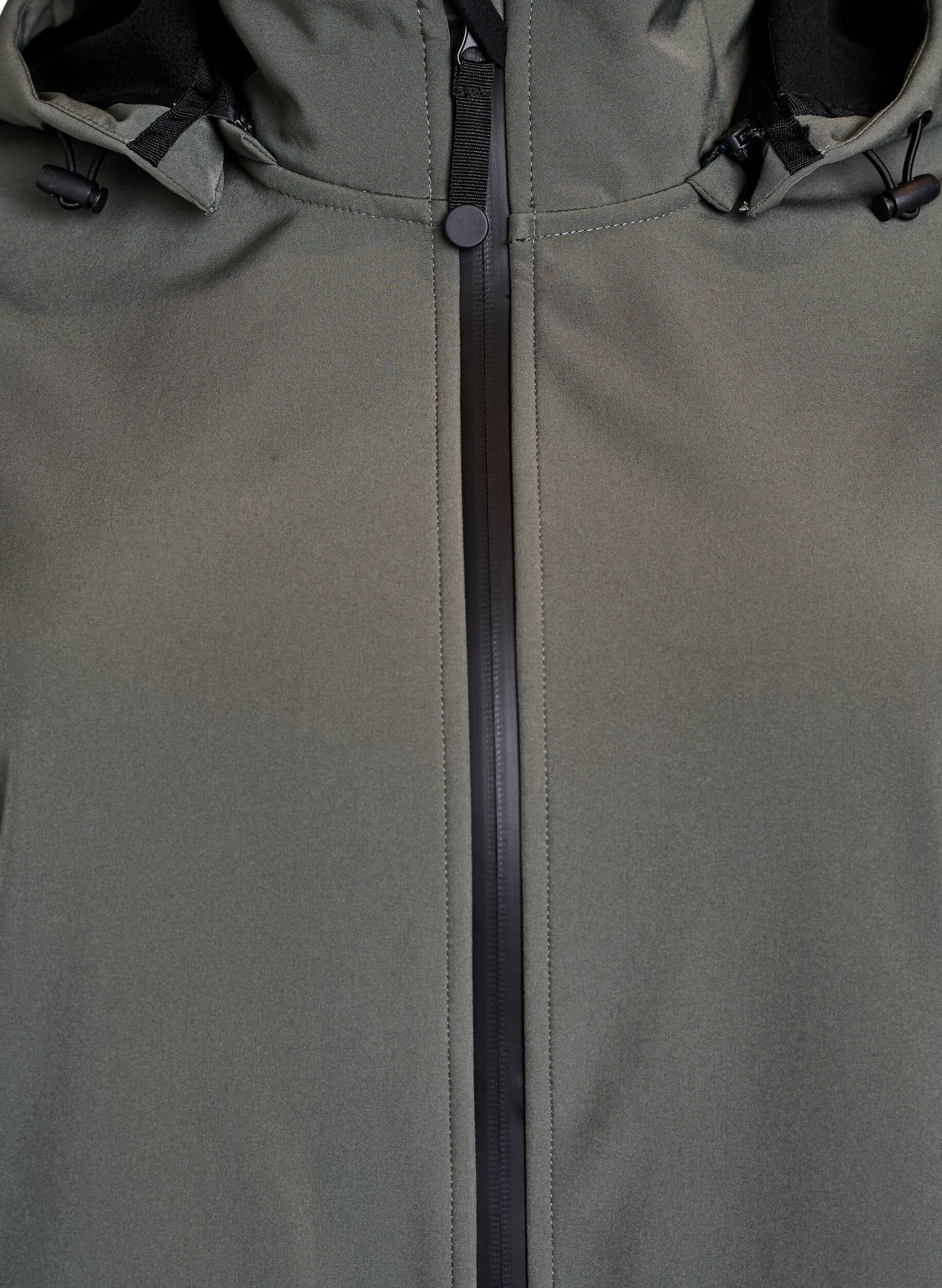 ZizzifashionSoftshell jacket with detachable hood, Dark Grey, Packshot image number 2