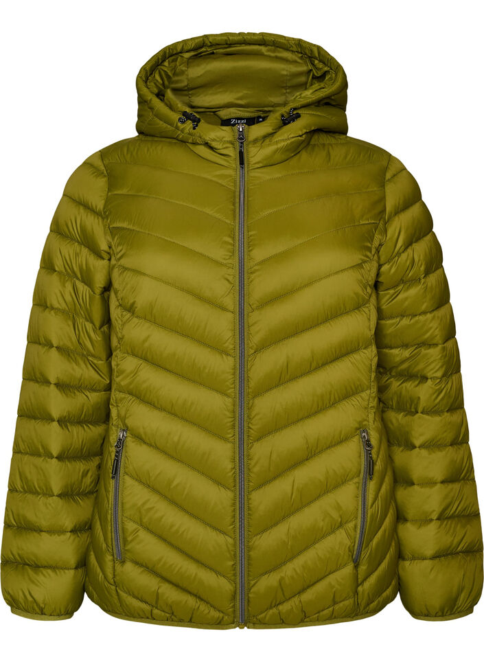 Lightweight hooded jacket, Green, Packshot image number 0