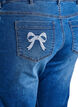 Emily slim fit denim knickers, Blue, Packshot image number 3