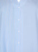 Striped tunic with 3/4 sleeves, Light Blue, Packshot image number 2