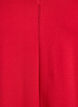 Fine-knit blouse with v-neck and front detail, Red, Packshot image number 2
