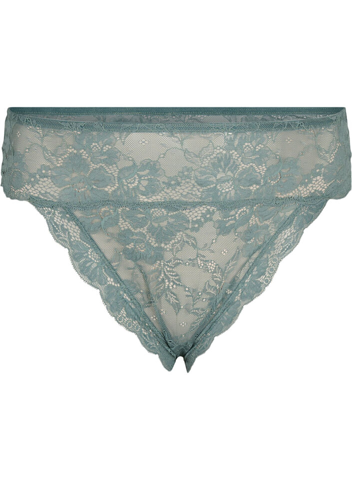 Brazilian briefs with regular waist, Balsam Green, Packshot image number 0